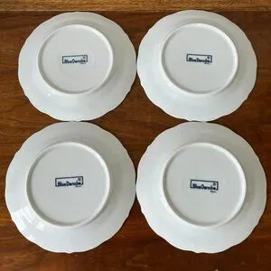 Blue Danube | Dining | Set Of 4 Blue Danube Bread Butter Plates 675 ...